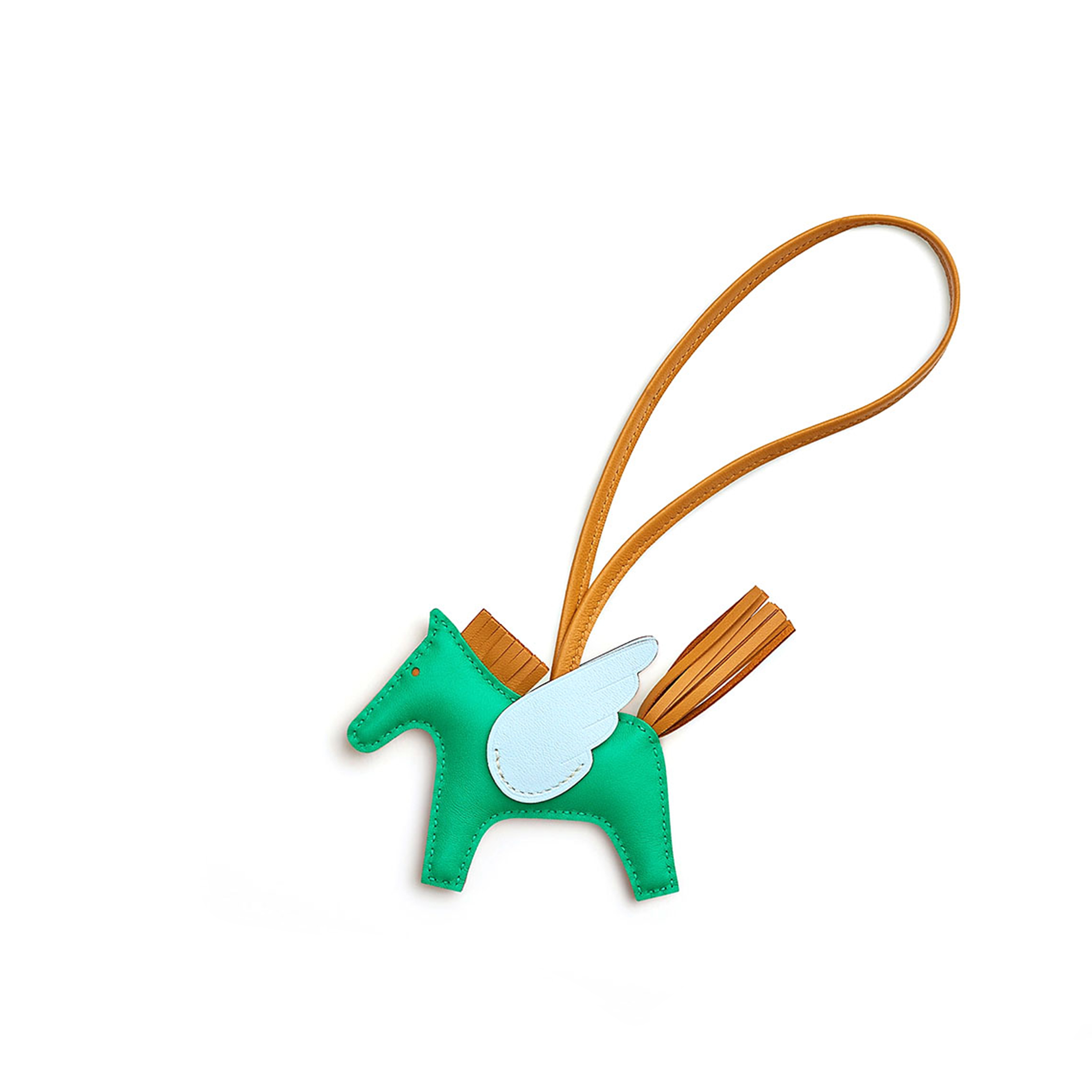 HERMES RODEO PEGASE SMALL PENDANT H083010CAAC